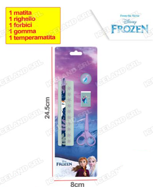 Set 5pz Cancelleria Frozen