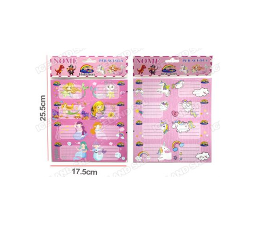 BL 16 Stickers Segnanome