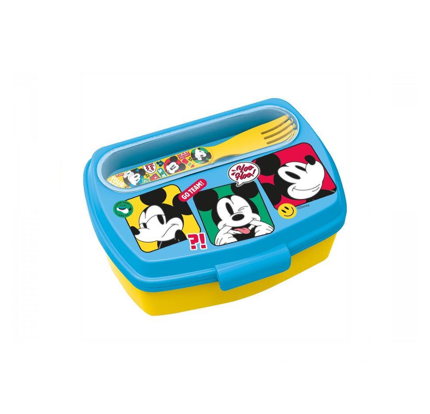 Portapranzo con posate Topolino