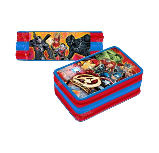 Astuccio 3 zip Avengers GIOTTO