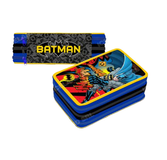 Astuccio 3 zip Batman GIOTTO
